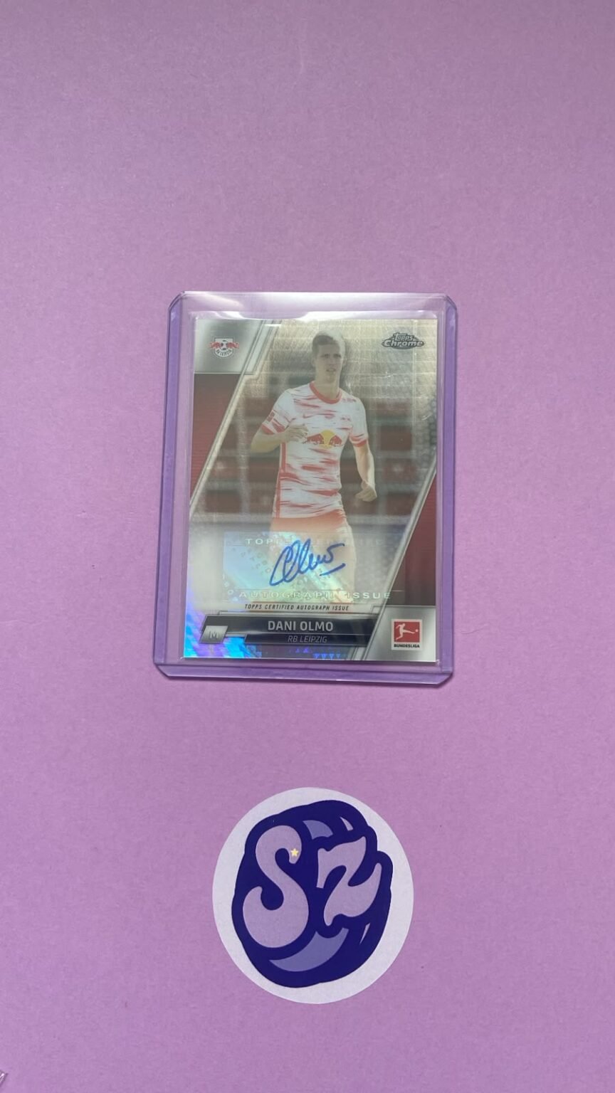 Dani Olmo Auto 127/175 Topps Chrome Bundesliga 2021/2022