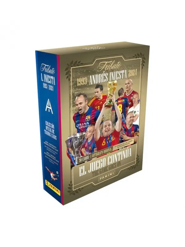 Collector Box - Tributo Andrés Iniesta 1993-2024 - Panini Cromos