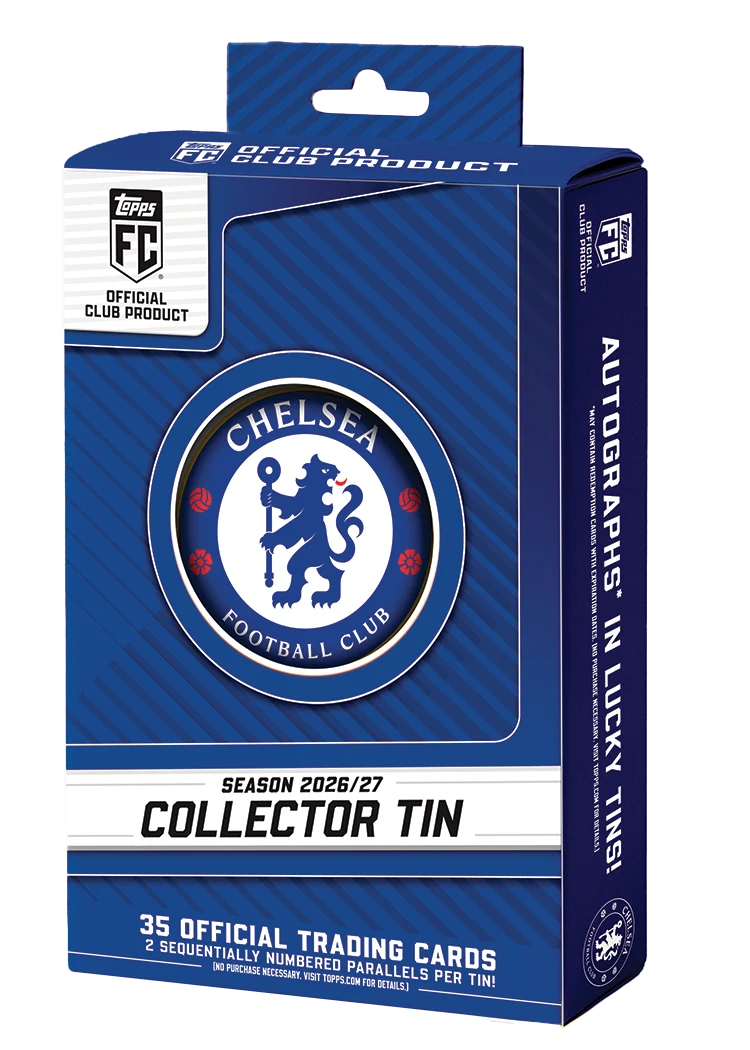 Topps Chelsea Soccer Collector Tin 2026/2027 - Imagen 2