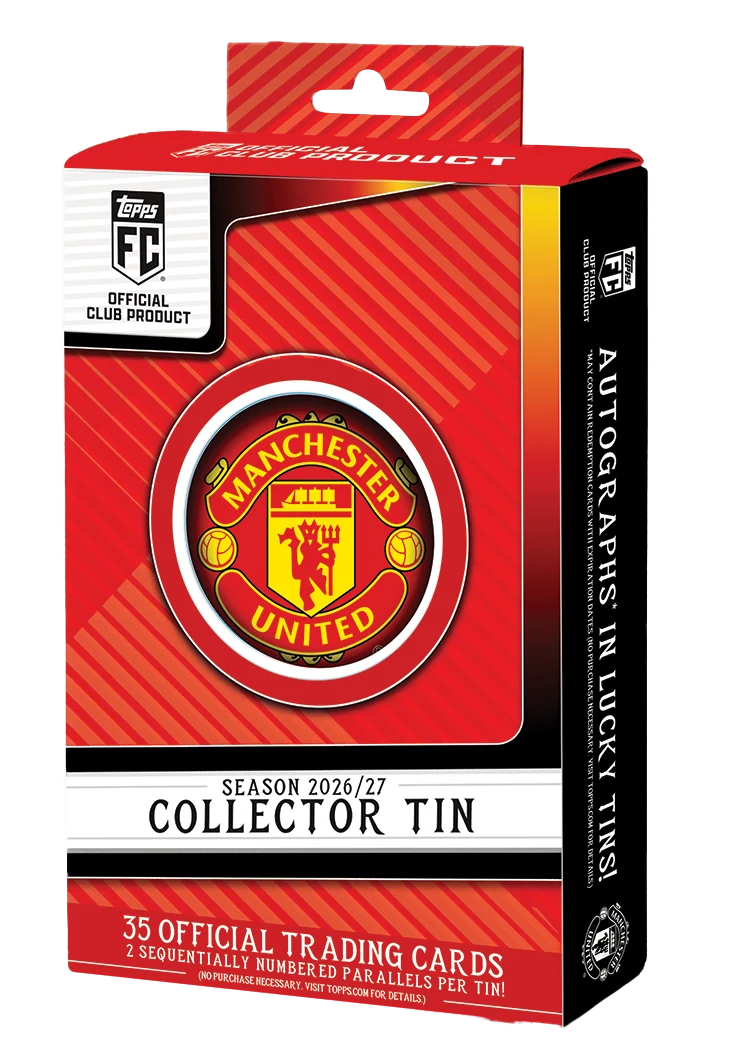 Topps Manchester United Soccer Collector Tin 2026/2027 - Imagen 2