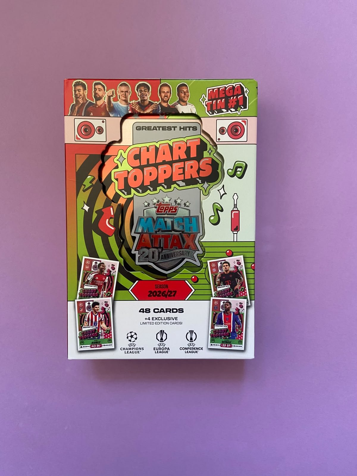 Topps Champions League Match Attax 2026/27 - Mega Tin (Unidad Aleatoria) 1