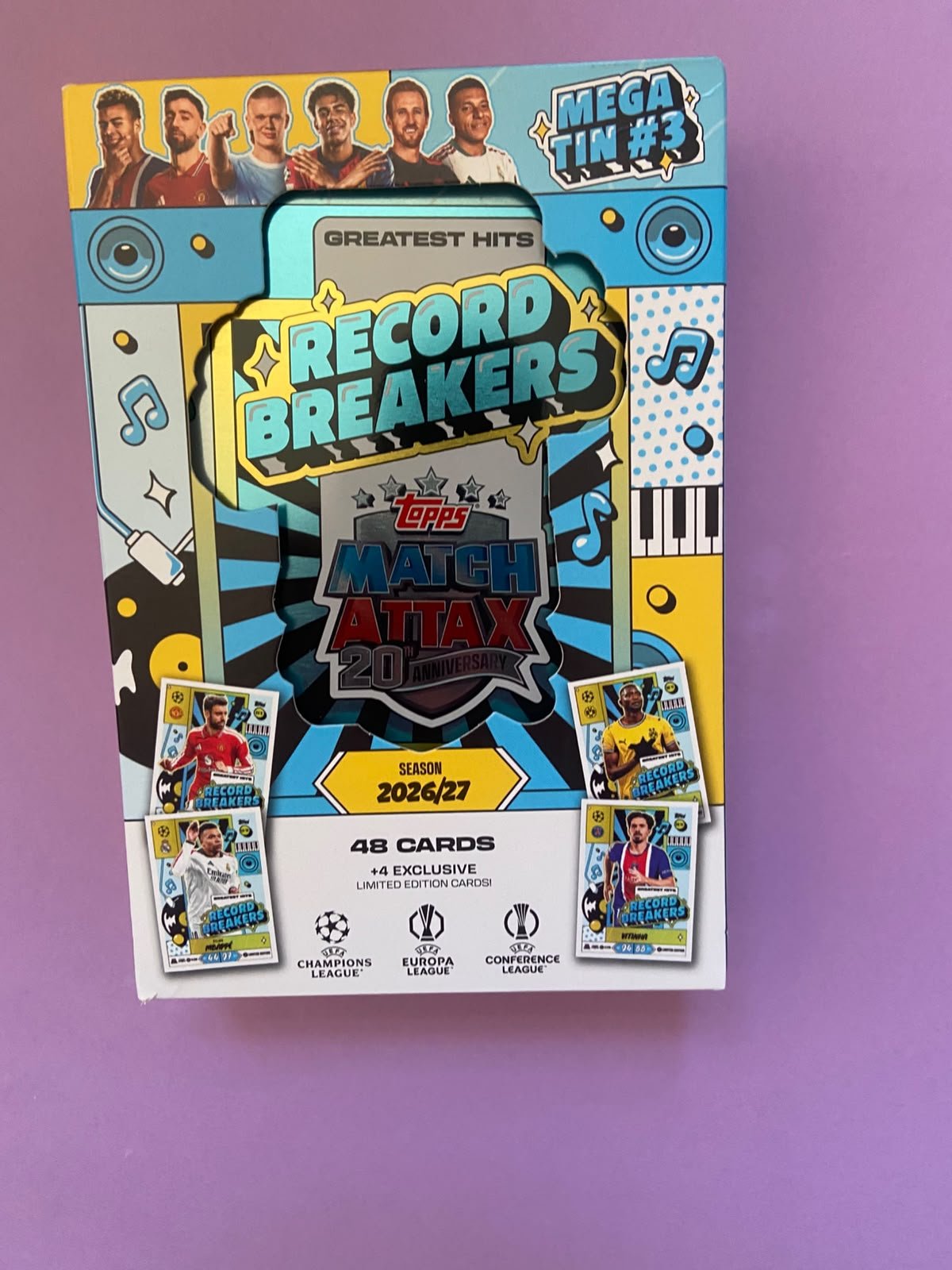Topps Champions League Match Attax 2026/27 - Mega Tin (Unidad Aleatoria) 3