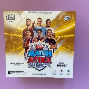 Topps Champions League Match Attax 2026/27 - Caja de 36 sobres