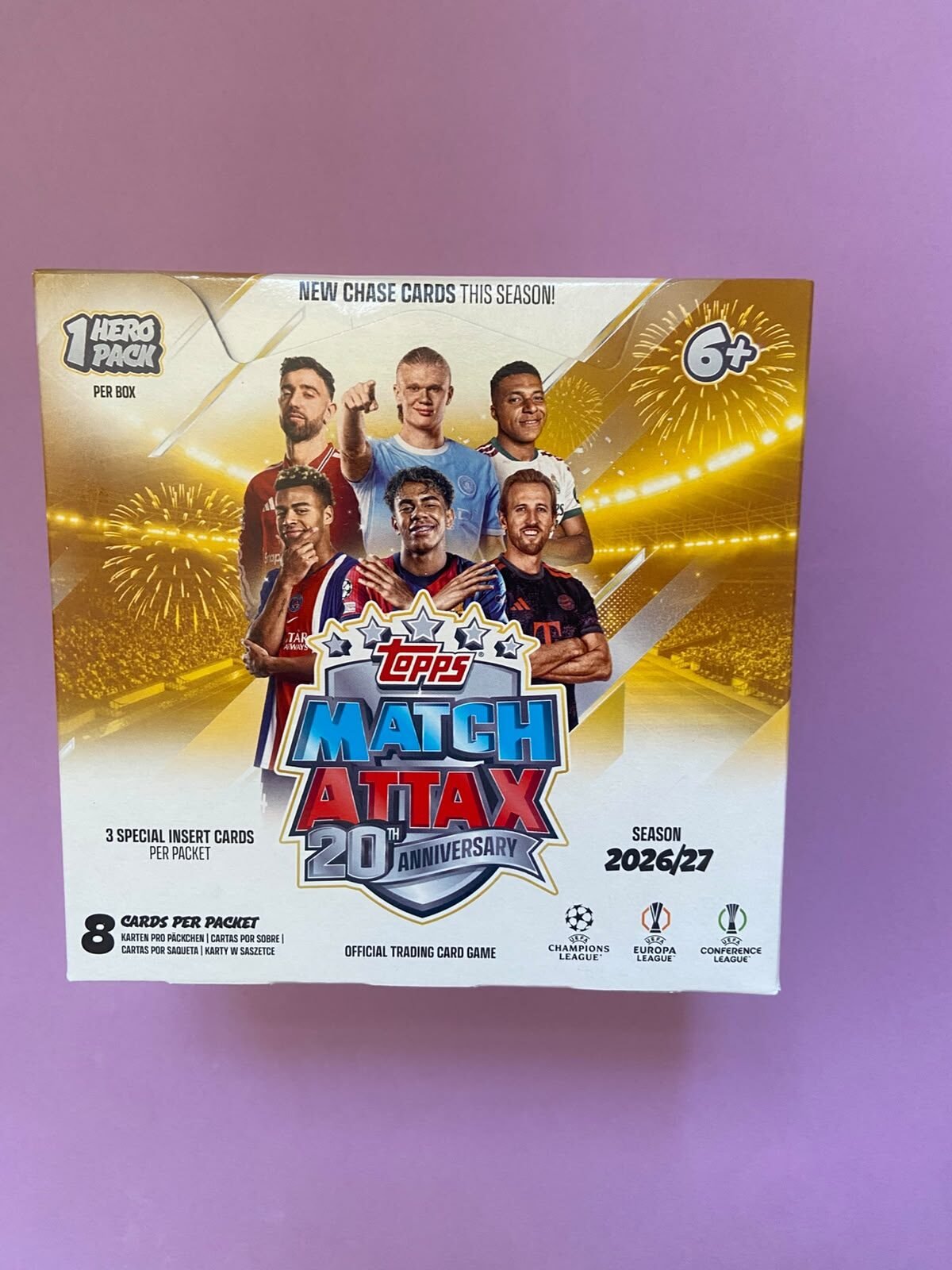 Topps Champions League Match Attax 2026/27 - Caja de 36 sobres