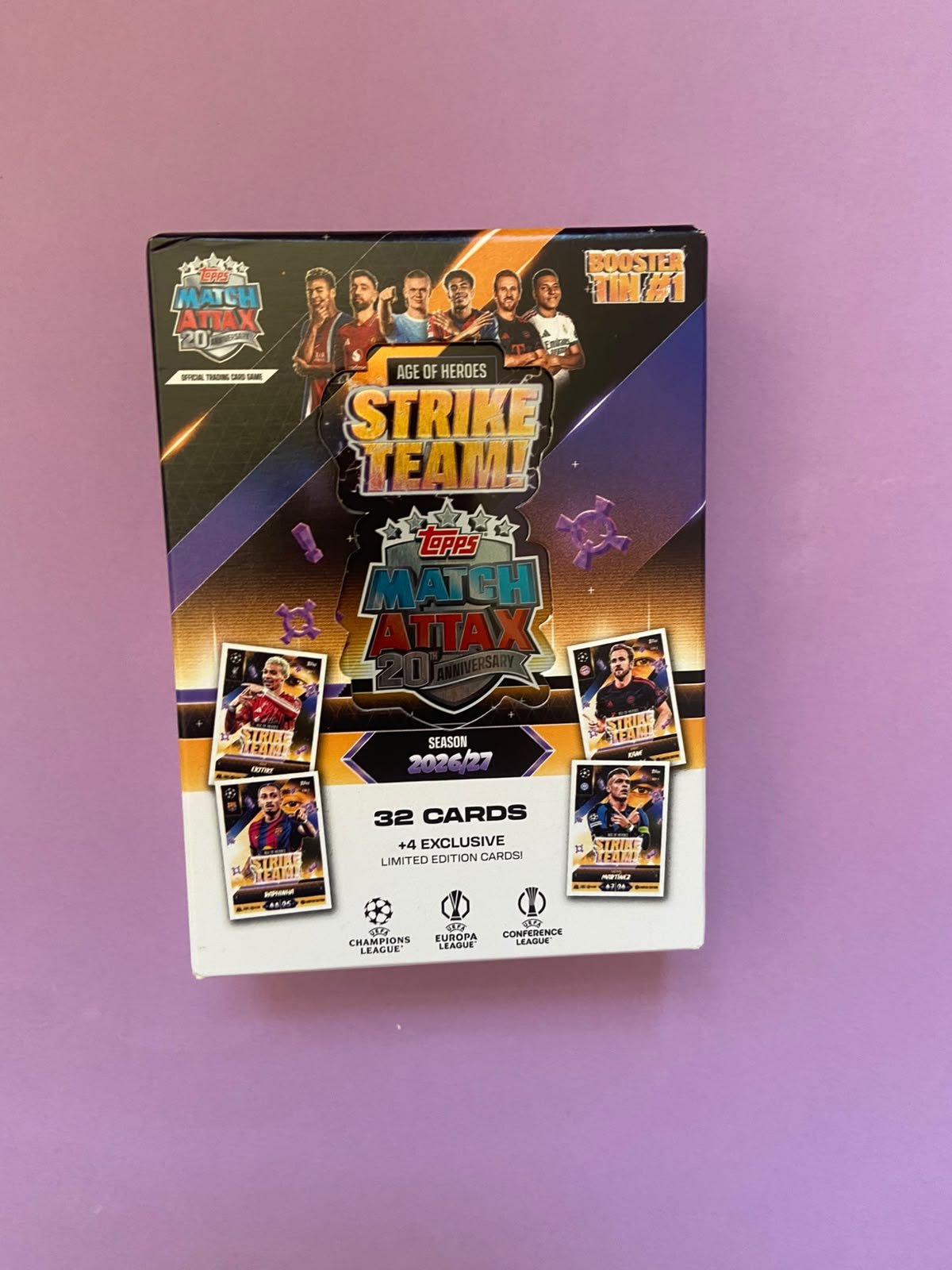 Topps Champions League Match Attax 2026/27 - Booster Tin (Unidad Aleatoria) - Imagen 4