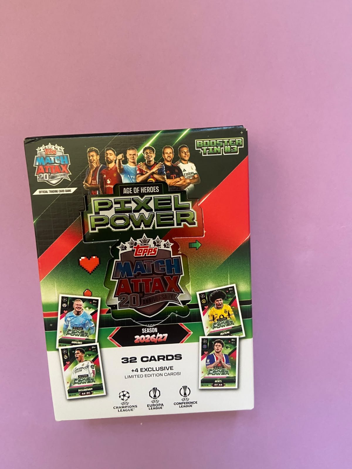Topps Champions League Match Attax 2026/27 - Booster Tin (Unidad Aleatoria) - Imagen 2