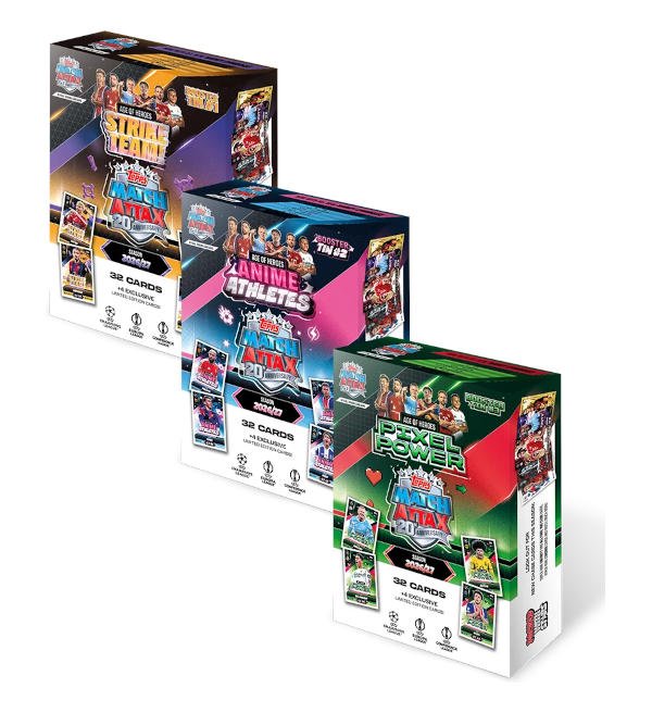 Topps Champions League Match Attax 2026/27 - Booster Tin (Unidad Aleatoria)
